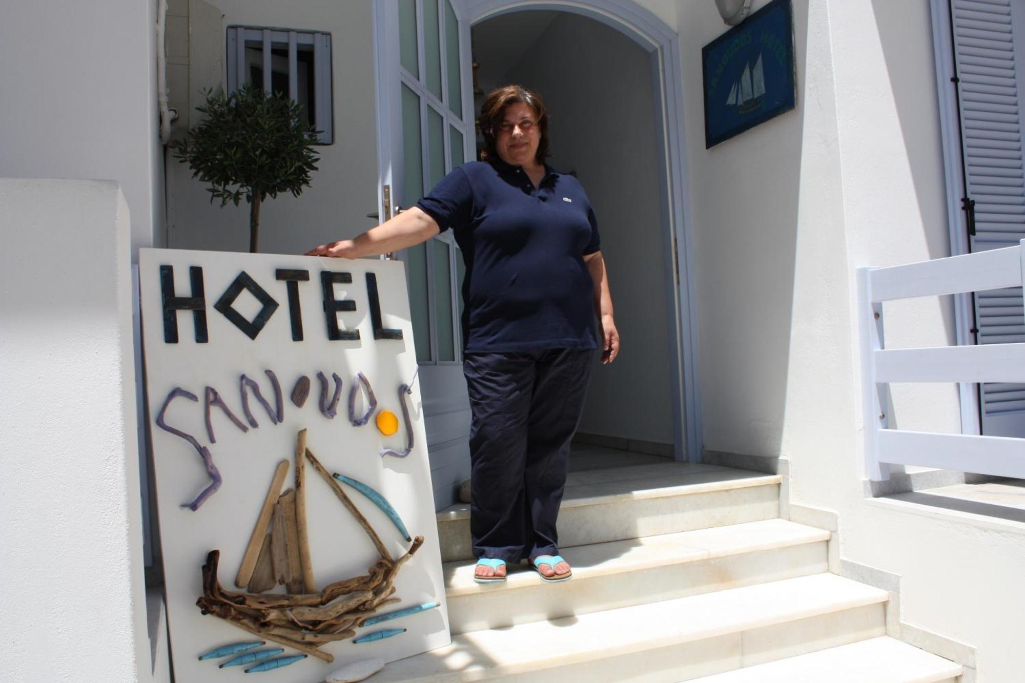 Hotel Sanoudos Naxos City Zewnętrze zdjęcie